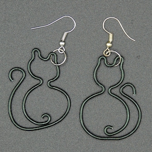 Cat earrings