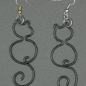 Cat earrings