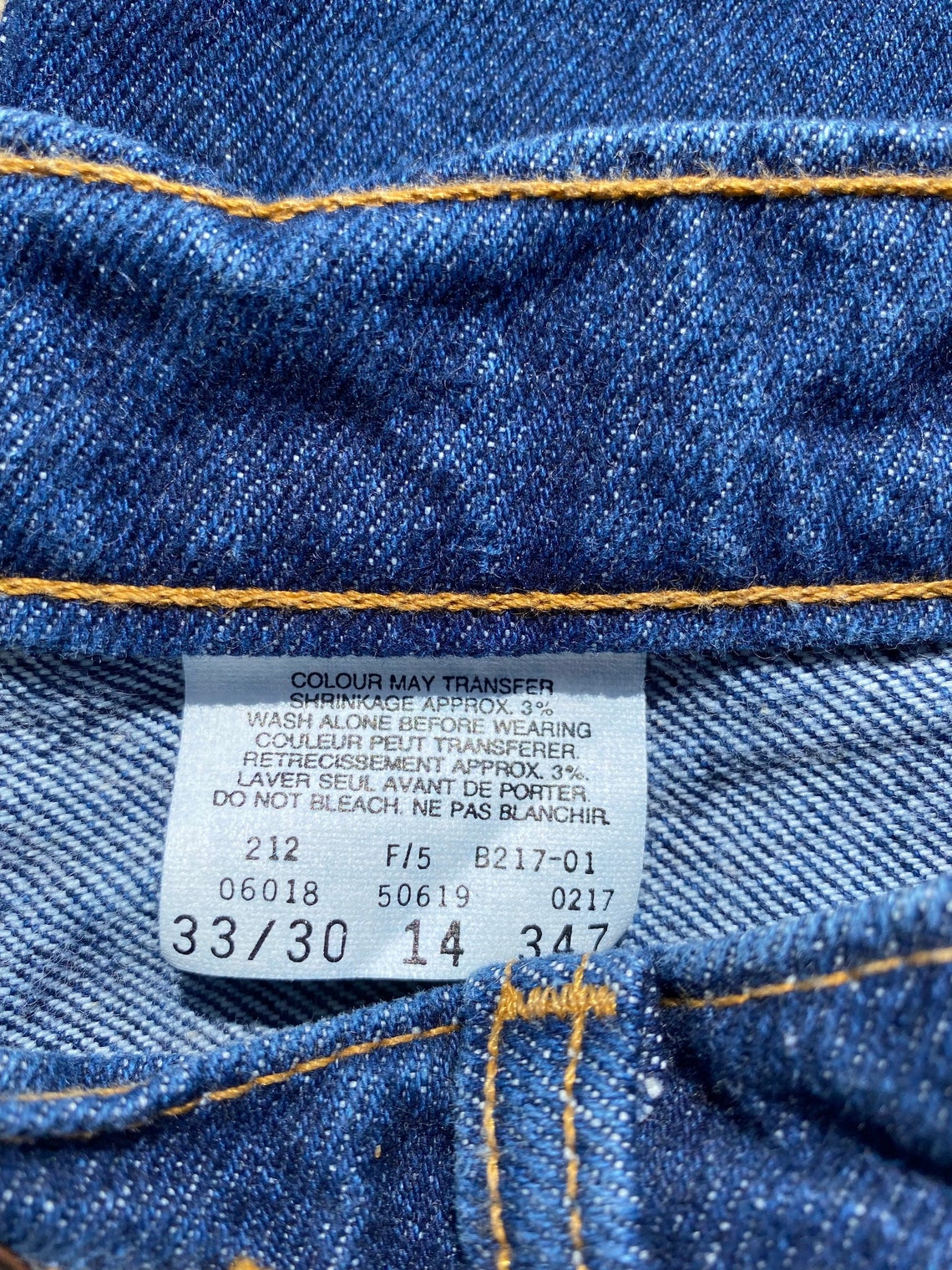 levis 510 orange tab