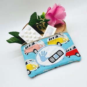 Emergency bag Bulli VW – plaster bag, medicine bag, travel first aid kit, gift birthday Christmas, school enrollment children
