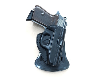 1940年代ヴィンテージ ワルサーPP/PPKピストル ダークレッドレザー