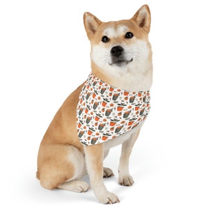 Pet Bandana Collar | Cute Halloween Pet Bandana | Halloween Pet Collar | Dog Bandana | Pet Accessory | Cat Bandana | Dog Lover | Cat Lover