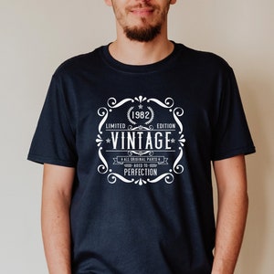 Vintage 1982 Shirt | 40th Birthday Shirt | 1982 Birthday Gift | 40th Birthday Shirt | 40th Shirt | 1982 Shirt Retro Classic Unisex