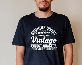 Vintage 1982 Shirt | 40th Birthday Shirt | 1982 Birthday Gift | 40th Birthday Shirt | 40th Shirt | 1982 Shirt Retro Classic Unisex