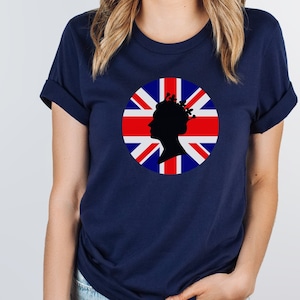RIP Queen Elizabeth II Shirt | Her Majesty The Queen Tshirt | Monarch British Empire Memorial Tee Unisex