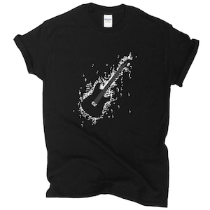 Guitar Shirt Men | Guitar Player T Shirt | Funny Cool Guitar Tshirt | Guitarist Tee | Music Note | Musician Shirt | Gifts For Him