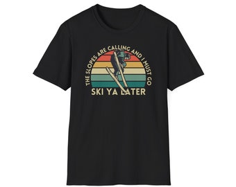 Ski Shirt | Skiing T Shirt | Gift For Skier | Unisex Tshirt