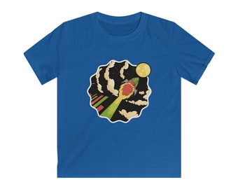 宇宙科学キッズシャツ | 幼児からティーンまで男の子と女の子のためのグラフィックTシャツ