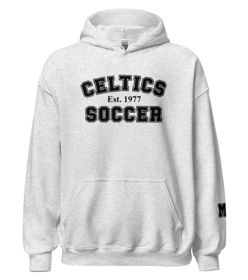 Sudadera con capucha personalizada con impresión delantera y trasera imagen 7