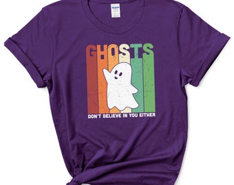 Halloween-Geist-Shirt | Lustiges Halloween-Shirt | Halloween Geschenk Geist T-Shirts | Halloween Geschenke | Boo-Liebhaber | Gespenst-Shirt | Hallo