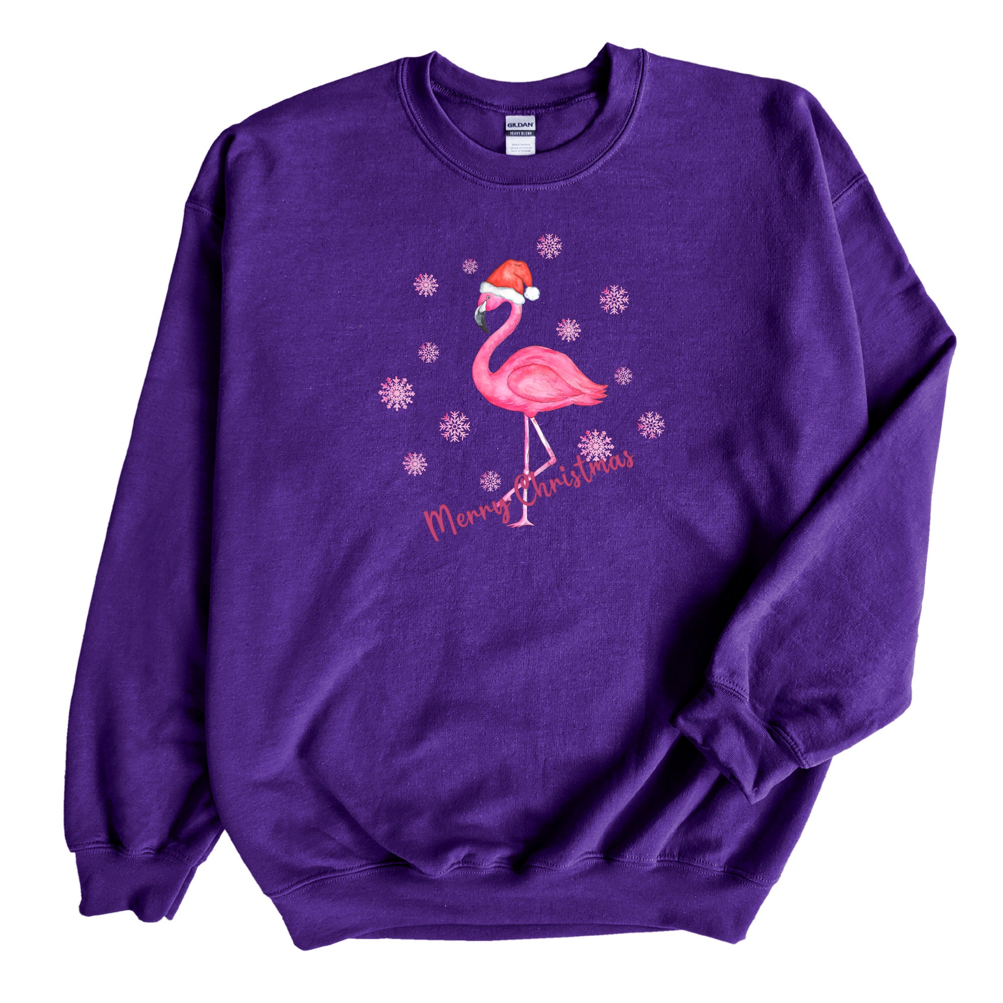 Christmas Flamingo Sweater Ugly Christmas Sweater Cute