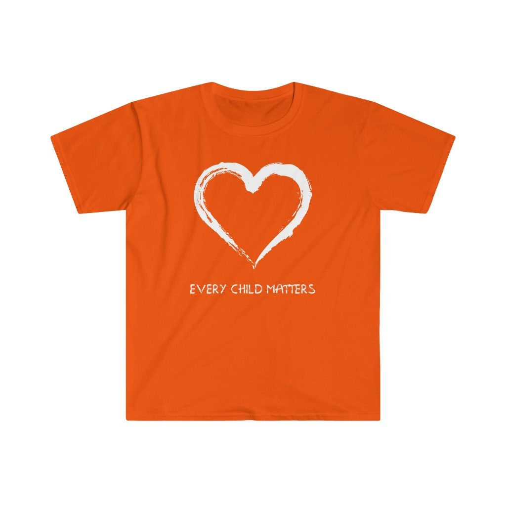 Every Child Matters Tshirt Orange Shirt Day Indigenous Canada