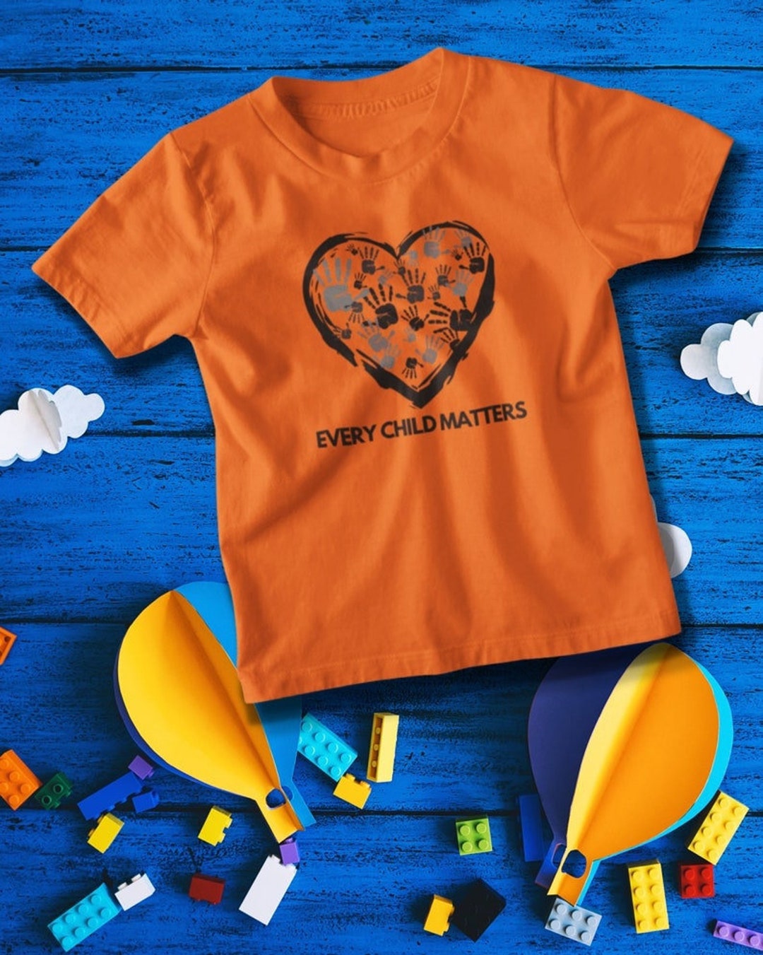 Every Child Matters KIDS Shirt Orange Shirt Day Indigenous