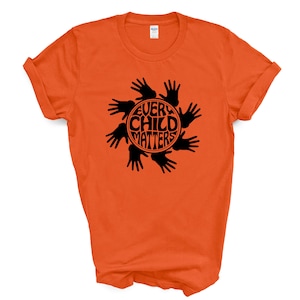 Every Child Matters Shirt | Orange Shirt Day Tee | Indigenous Canada | Chaque Enfant Compte Tshirt | National Day For Truth & Reconciliation