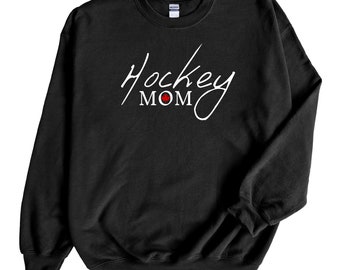 Mom trui hockey | Mamasweater | Hockey moeder ronde hals | Moederdagcadeau | Kerstcadeau voor moeder | Momshirt hockey