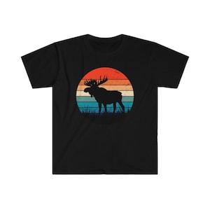 Moose Shirt | Moose Tshirt | Moose T Shirt | Canada Wildlife T-shirt