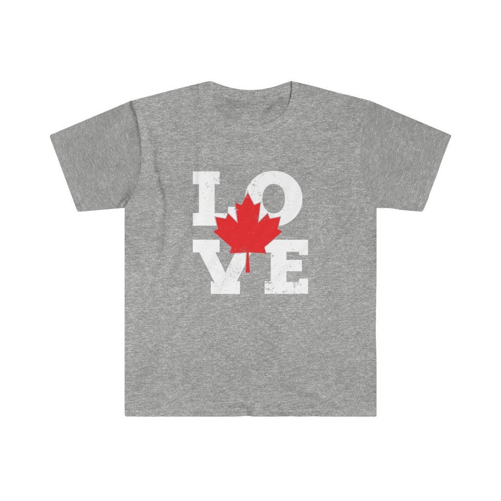 I Love Canada シャツ | カナダ T シャツ | 私はカナダ人 | カナダ T  