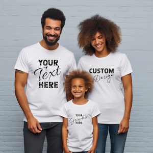 Custom Shirt | Personalized Tshirt Design Text Graphic Logo | Ladies Mens Unisex