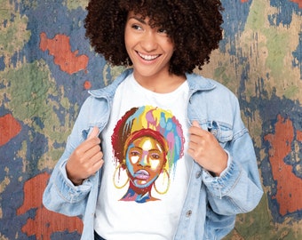 African Women Shirt | Juneteenth Shirt | Black Pride T-Shirt | End Slavery Texas Freedom 1865 Tshirt | Black History T Shirt | Africa Proud