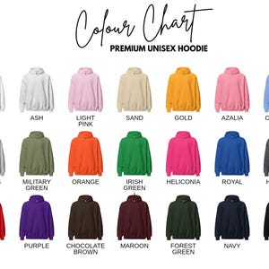 Sudadera con capucha personalizada con impresión delantera y trasera imagen 5