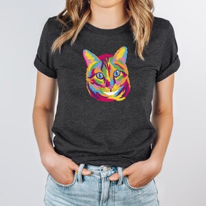 Cat Shirt | Cat Lover Gift | Pet Lover Shirt | Gift To Mom Dad | Cat Mom Shirt | Cat Dad Cat Mama T-shirt | Cat Owner Shirt Unisex