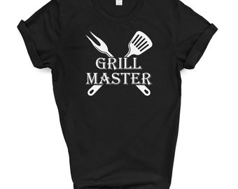 Grill Master Shirt | Funny BBQ Master T-Shirt For Dad | BBQ Gift For Men | Fathers Day Gift | Birthday Gift for Dad | Barbecue Tee