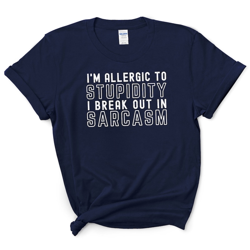 Urban Backwoods 'Lack Of Sarcasm' Funny Women's T-Shirt - Premium Heavy Cotton Tee