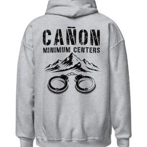 Sudadera con capucha personalizada con impresión delantera y trasera imagen 16