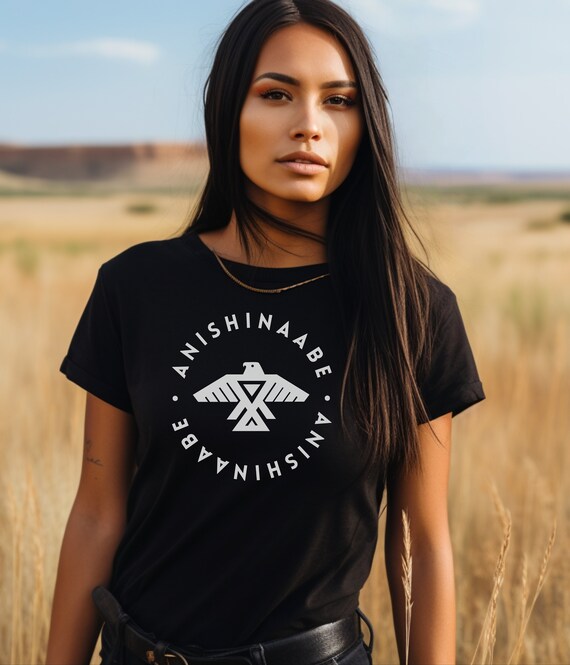 Anishinaabe Native American Thunderbird Symbol T Shirt Anishinaabe Native American Thunderbird Symbol T Shirt