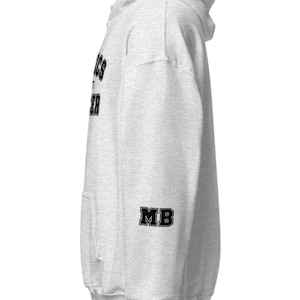 Sudadera con capucha personalizada con impresión delantera y trasera imagen 8