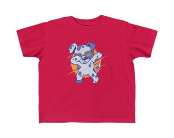 Dabbing Dog Toddler Shirt | Cute Tshirt For Toddler Boys and Girls