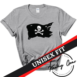 Pirate Flag Shirt | Pirate Party | Pirate Hoodie | Pirate Costume | Cool Trendy Cheap Gifts for Her Him