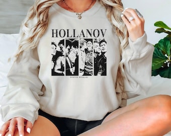 Felpa Hollanov / Maglia Rivalry riscaldata, Shane Hollander 24 e Ilya Rosanov 81, Hockey Romance, Hudson Williams Connor Storrie