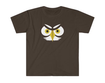 Owl Shirt | Owl Lovers Gift | Owl Tshirt | Gifts For Owl Lovers | Unisex T-Shirt