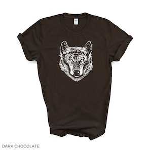 Wolf Shirt | Symbolic Animal Tshirt | wolves Animal Lover | Indigenous Owned Canada First Nations Art Unisex T-shirt | UNISEX FIT