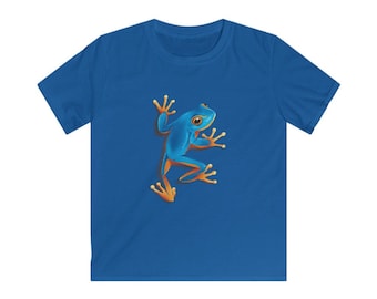 Tree Frog Kids Shirt | Graphic Tshirt For Boys and Girls From Toddler To Teen