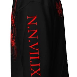 Sudadera con capucha personalizada con impresión delantera y trasera imagen 19