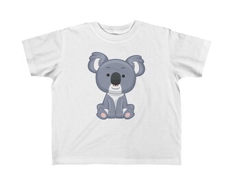 Koala Toddler Shirt | Bear Animal Shirt For Boys and Girls | Kid Sizes 2T and 4T