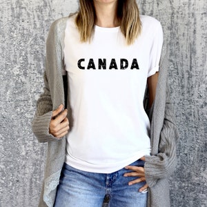 Canada Shirt | Canadian Pride T-shirt | Proud To Be Canadian Tee | Gift For Men Women | Tshirt For Him Her Boyfriend Unisex Fit