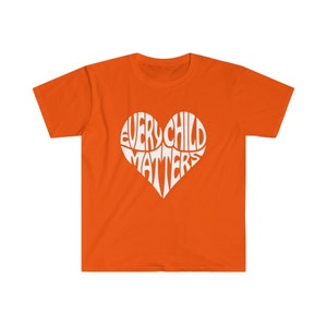 Every Child Matters Shirt | Orange Shirt Day | Indigenous Canada | Residential School Protest | Chaque Enfant Compte Unisex T-Shirt