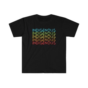 Indigenous Shirt Unisex Indigenous Awareness Tshirt | Indigenous Owned | Indigenous Canada First Nations & Metis | Native Pride Tshirt