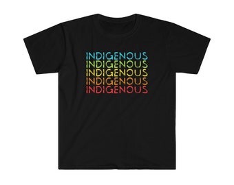 Indigenous Shirt Unisex Indigenous Awareness Tshirt | Indigenous Owned | Indigenous Canada First Nations & Metis | Native Pride Tshirt