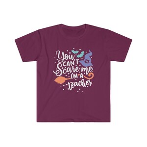 Teacher Halloween Shirt | Halloween Tshirt For Teachers | Halloween Graphic Tee | Unisex T-Shirt