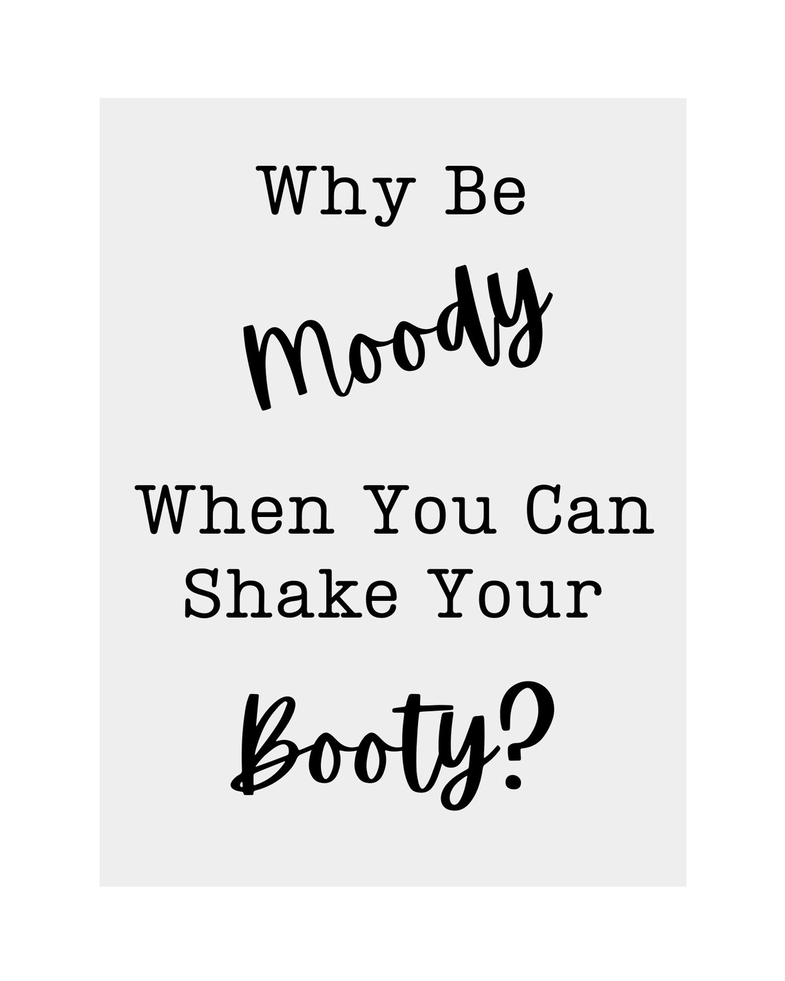 Humorous Wall Décor Funny Quotes Word Art Digital Download Etsy