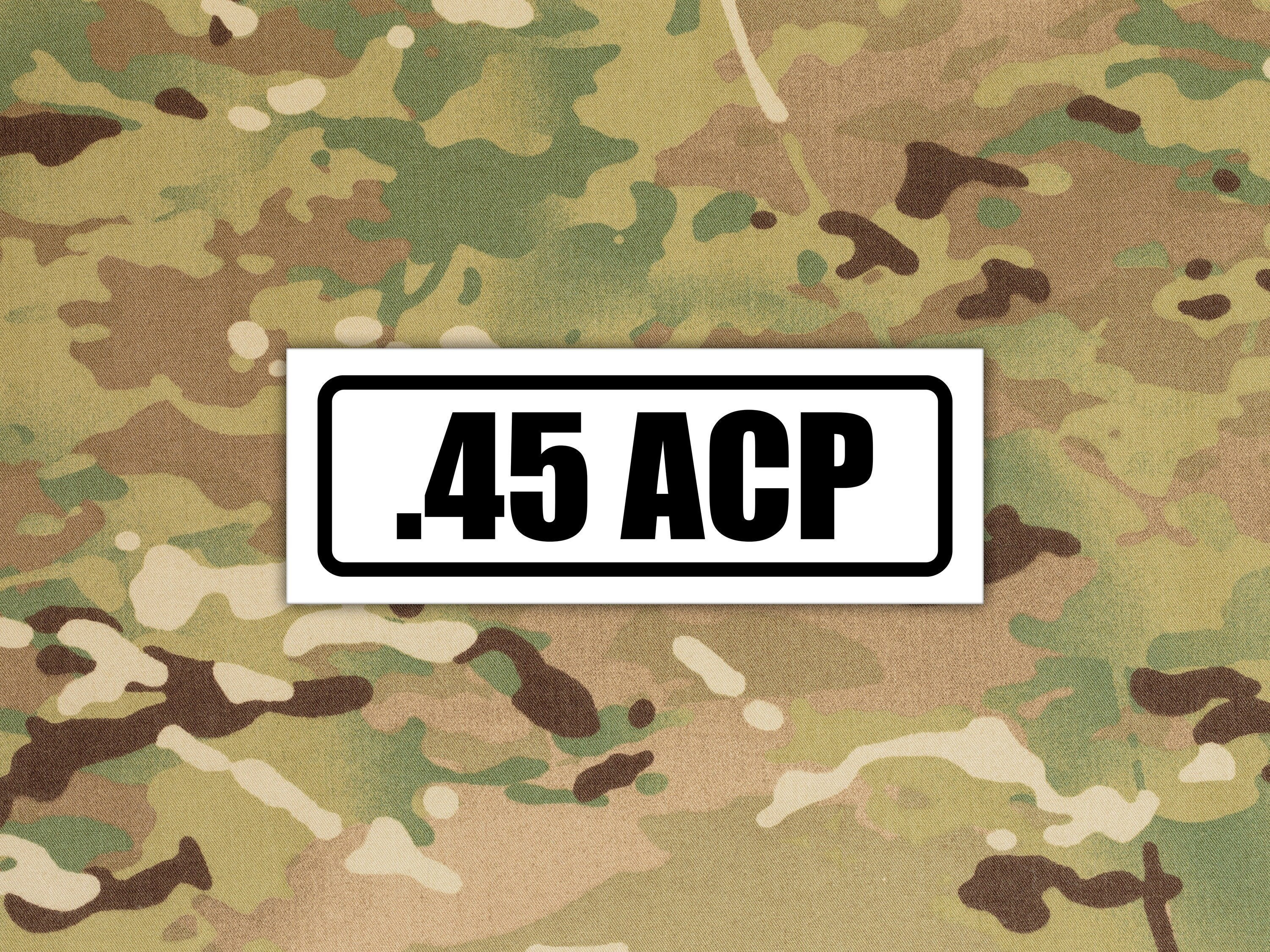 Ammo Storage Label for .45 ACP Vinyl Decal Sticker - Etsy