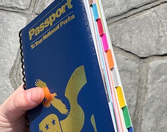 National Parks Passport Dividers: Customizable Travel Journal Separators
