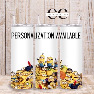 MINIONS KID TUMBLER – Sankofa Creations 52 LLC