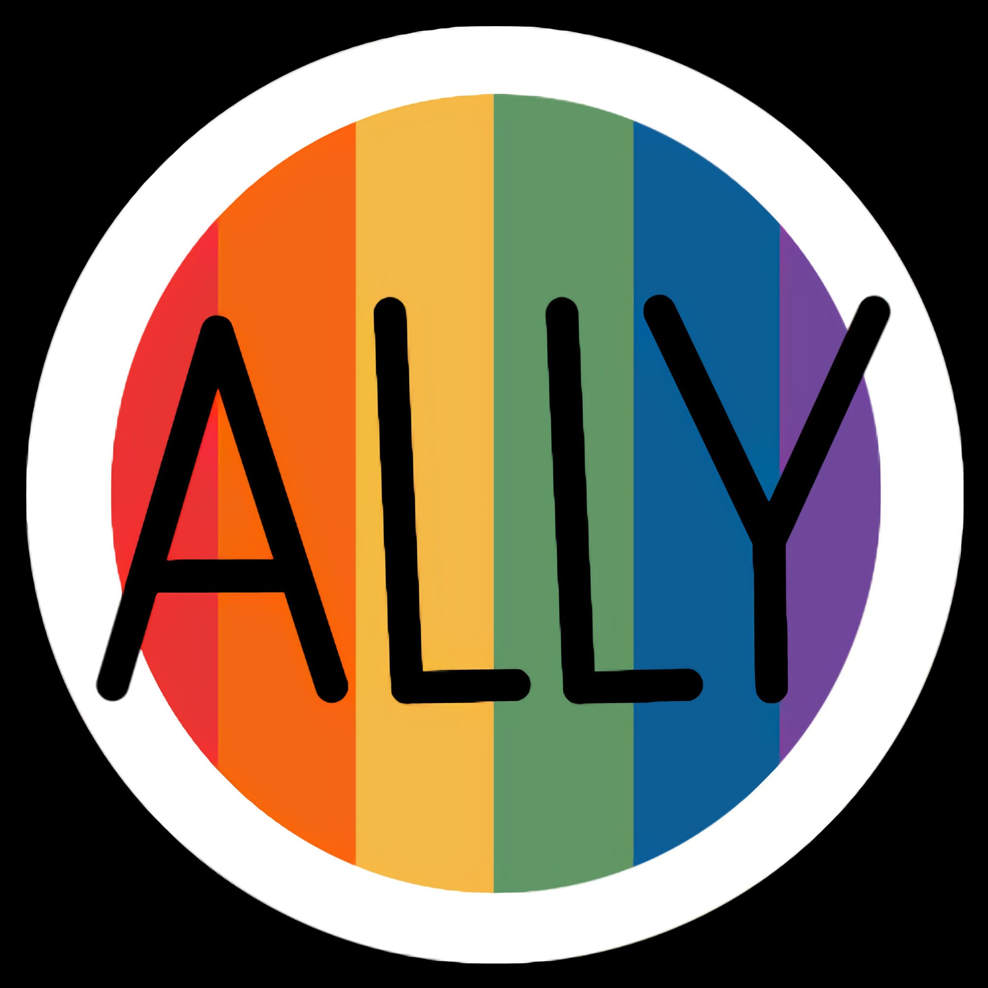 Ally Vinyl Decal Etsy