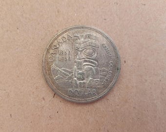 1957年カナダ銀貨 - Etsy 日本
