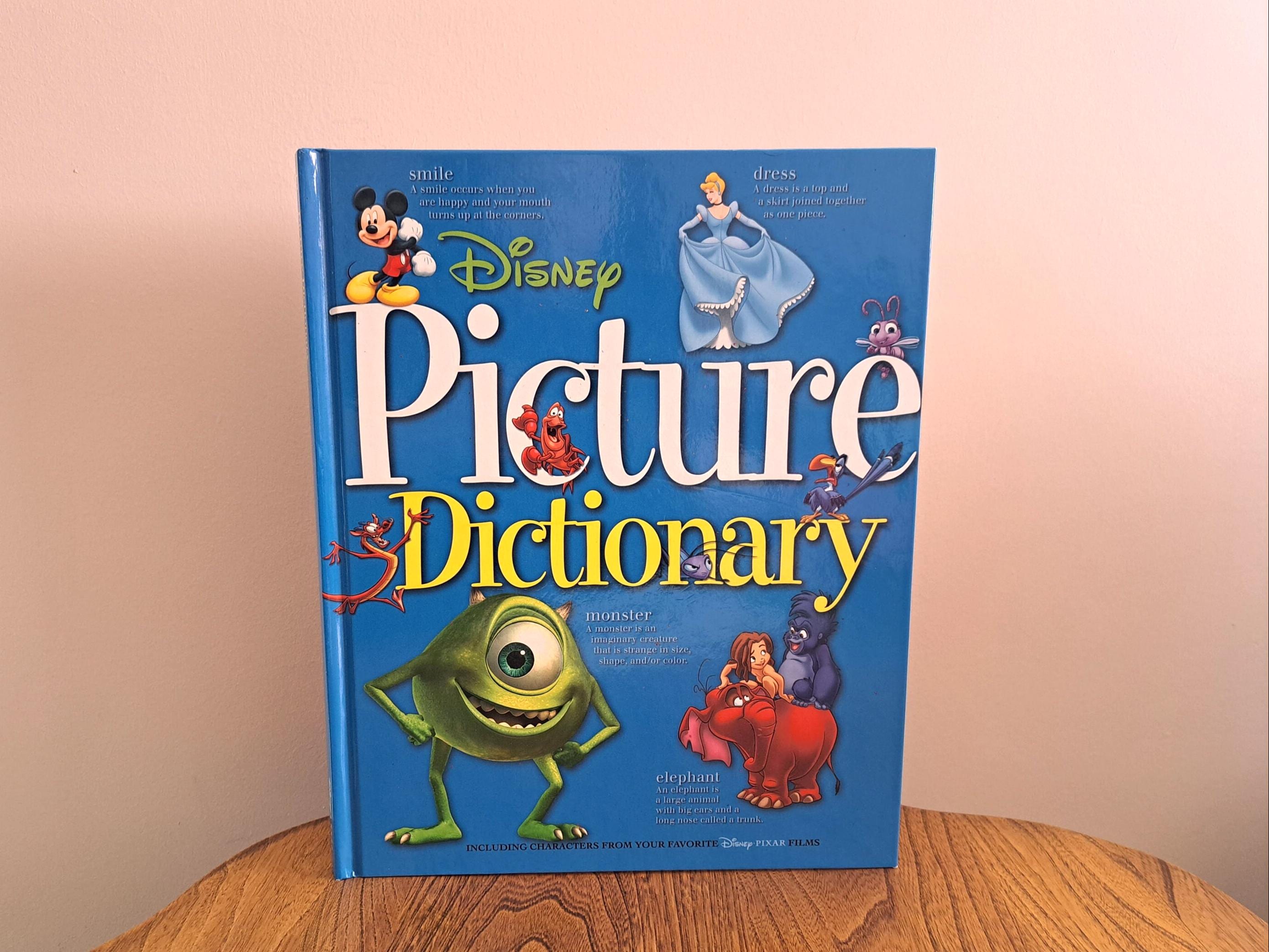 Disney Picture Dictionary 2003 First Edition Hardcover Book - Etsy